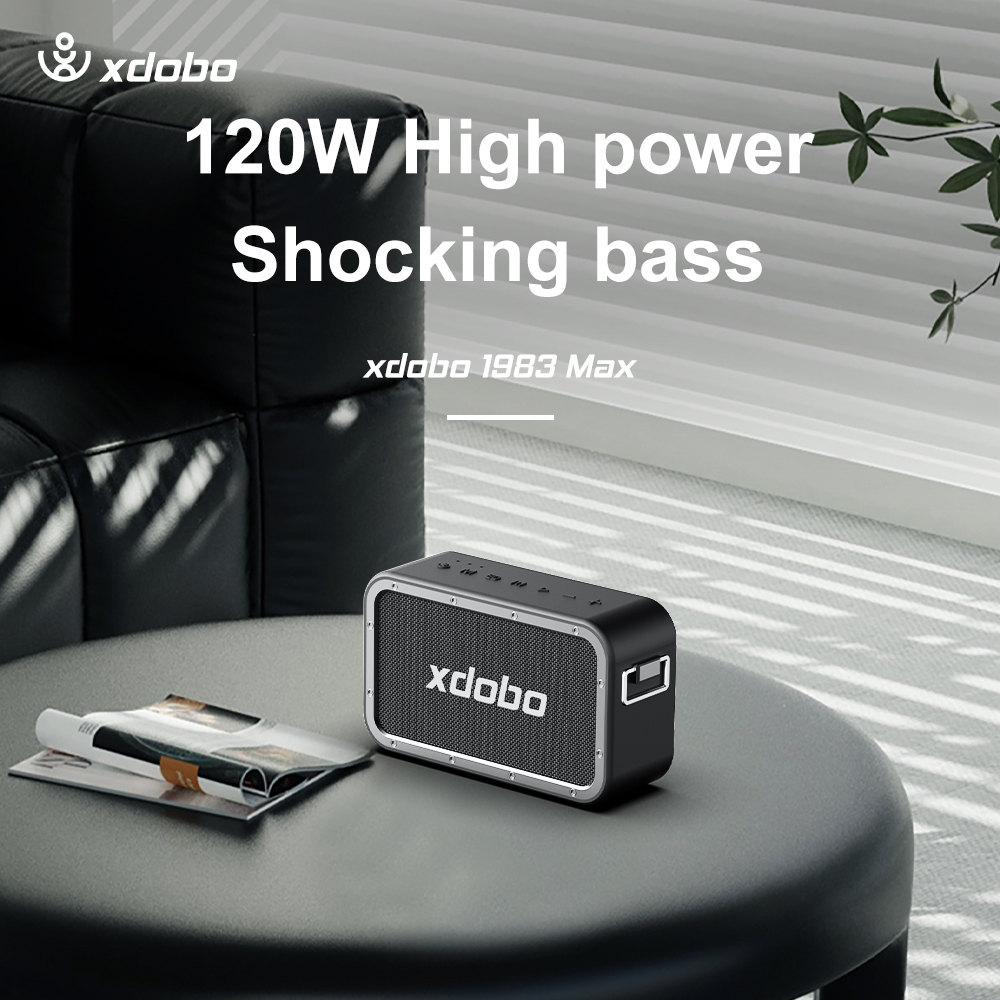 Outdoor Power Board Box - XDOBO 1983 Max 120W Głośnik Bluetooth