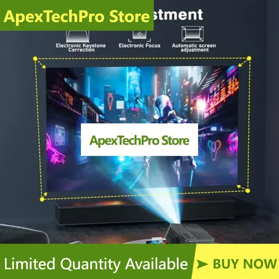 Outdoor Power In Reno - Projektor ApexTP4K z elektronicznym ustawianiem ostrości,