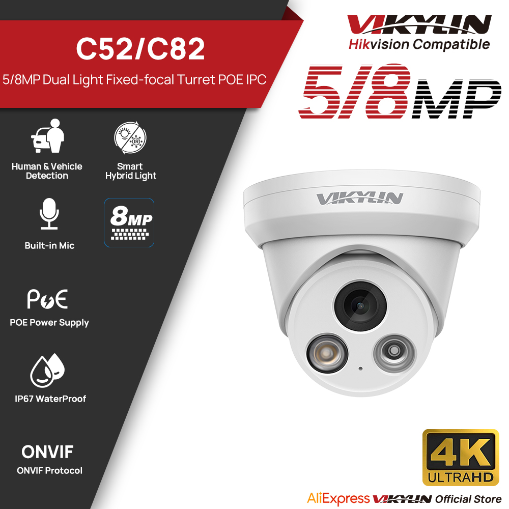 Outdoor Power G Motion - Kamera IP VIKYLIN 5/8MP 4K z