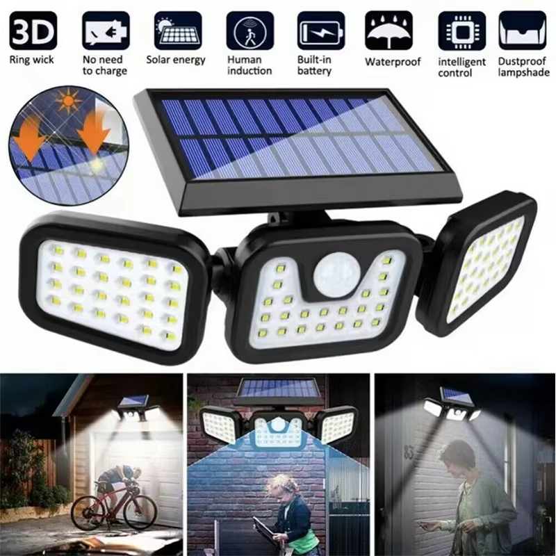 Outdoor Power Outlet Weatherproof - Lampa słoneczna Led Zewnętrzny czujnik ruchu