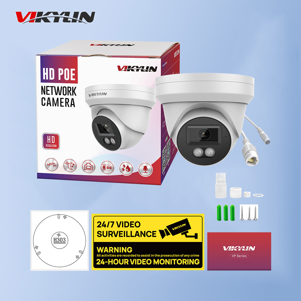 Outdoor Power G Motion - Kamera IP VIKYLIN 8MP HD PoE