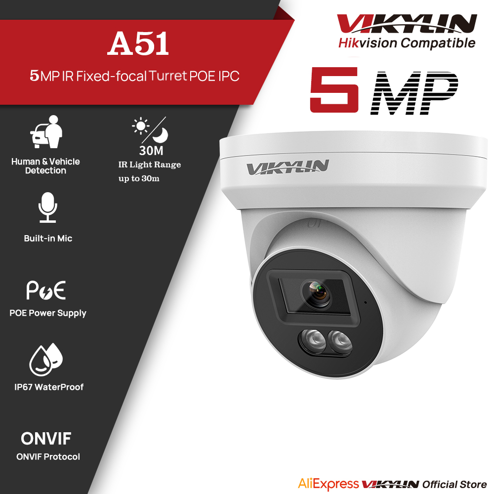 Outdoor Power G Motion - Kamera IP VIKYLIN 5MP z noktowizorem