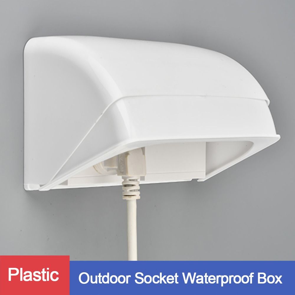 Power Switch Outdoor - 1 szt. Gniazdo zewnętrzne wodoodporne pudełko