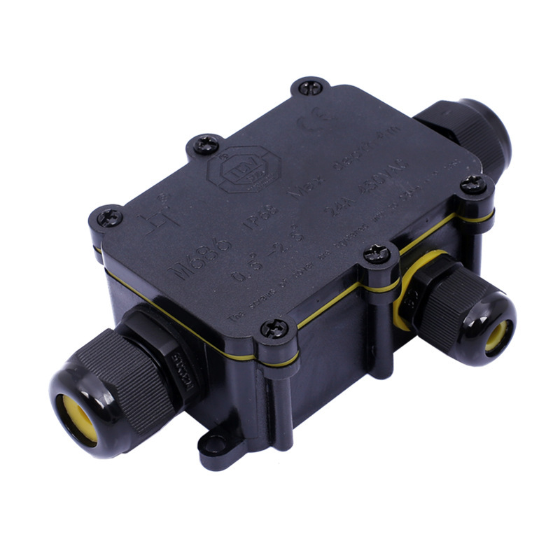 Outdoor Power Board Box - Skrzynka przyłączowa przewód wodoodporny złącze IP68