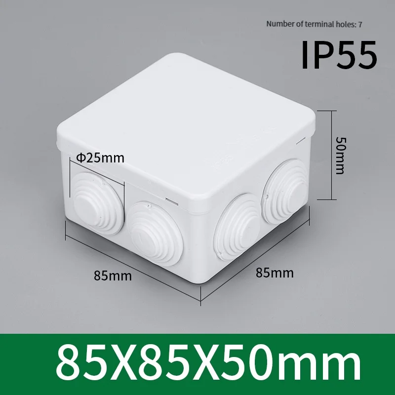 Outdoor Power Wash - Skrzynka zewnętrzna plastikowa wodoszczelna IP55 85