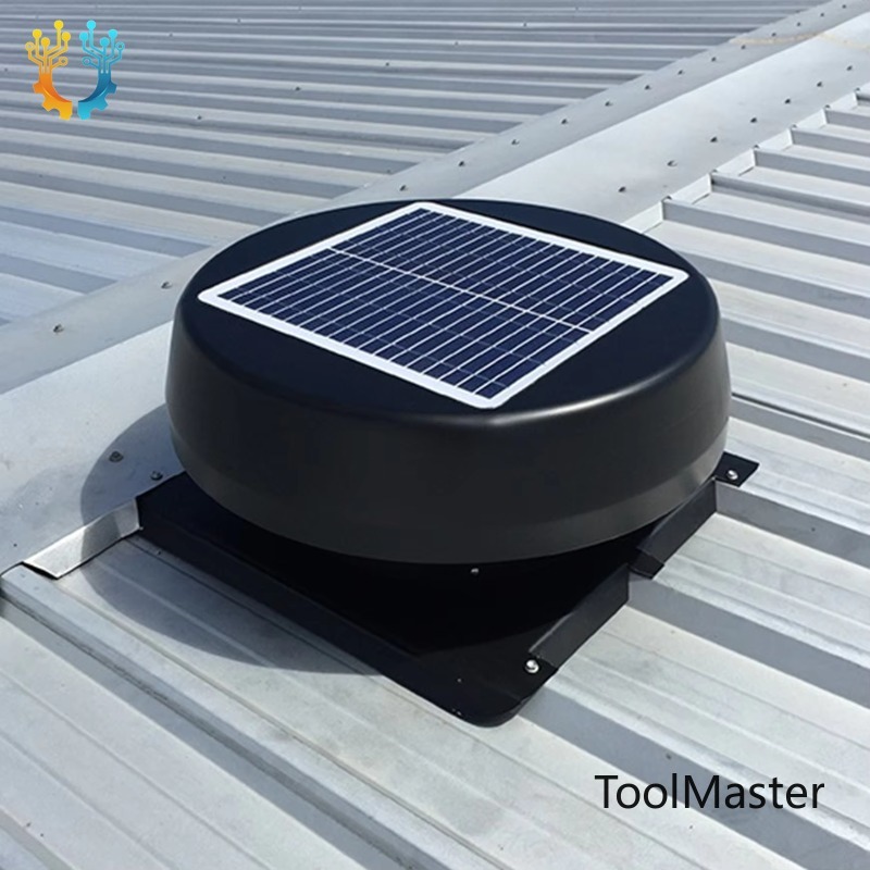 Outdoor Power Vent - 【2026】Wodoodporny Zewnętrzny Solarny Wentylator Dachowy do