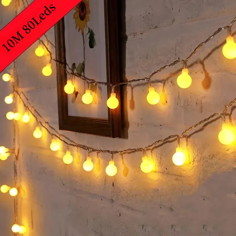 Outdoor Power For Wedding - Lampki sznurkowe USB/na baterie, lampki sznurkowe