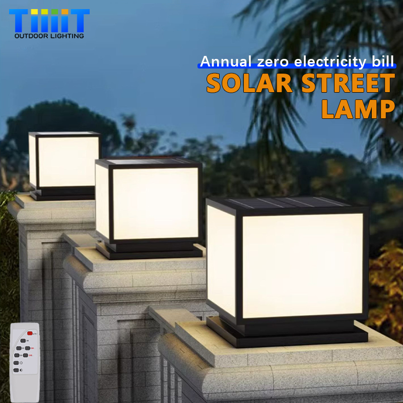 Outdoor Power Tower - Zewnętrzna lampa solarna LED w kształcie