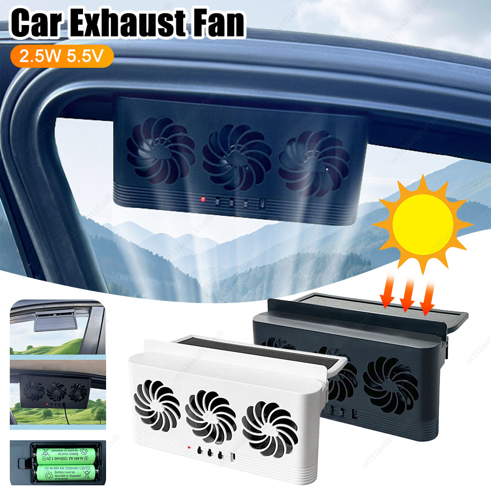 Outdoor Power Vent - Solarny wentylator wylotowy do samochodu z