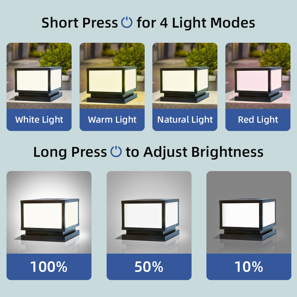 Zewnętrzne lampy solarne LED,  – Outdoor Power Tower recenzja i cena