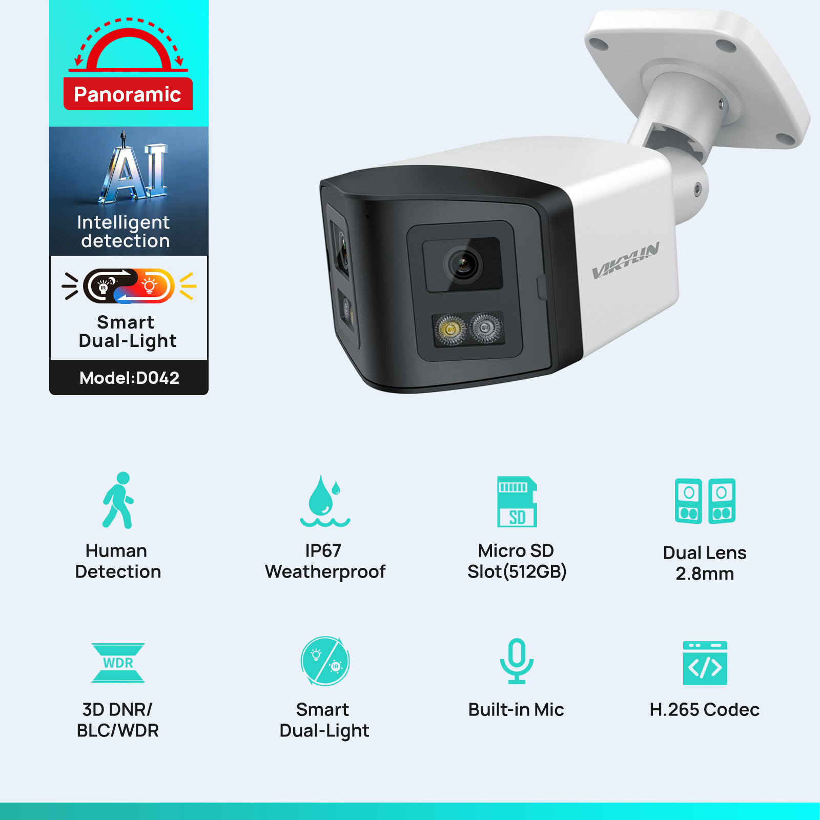 VIKYLIN 170 °   Panoramiczna k – Outdoor Power G Motion recenzja i cena
