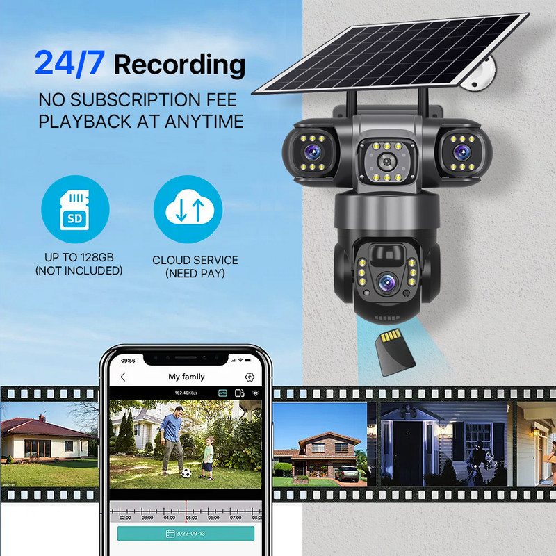 Zewnętrzna kamera solarna z 3  – Outdoor Power G Motion recenzja i cena