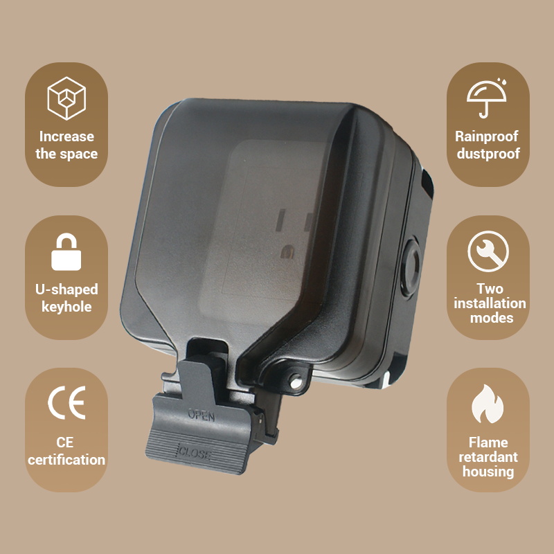 Avoir IP66 wodoodporne gniazdo – Outdoor Power Outlet Weatherproof recenzja i cena