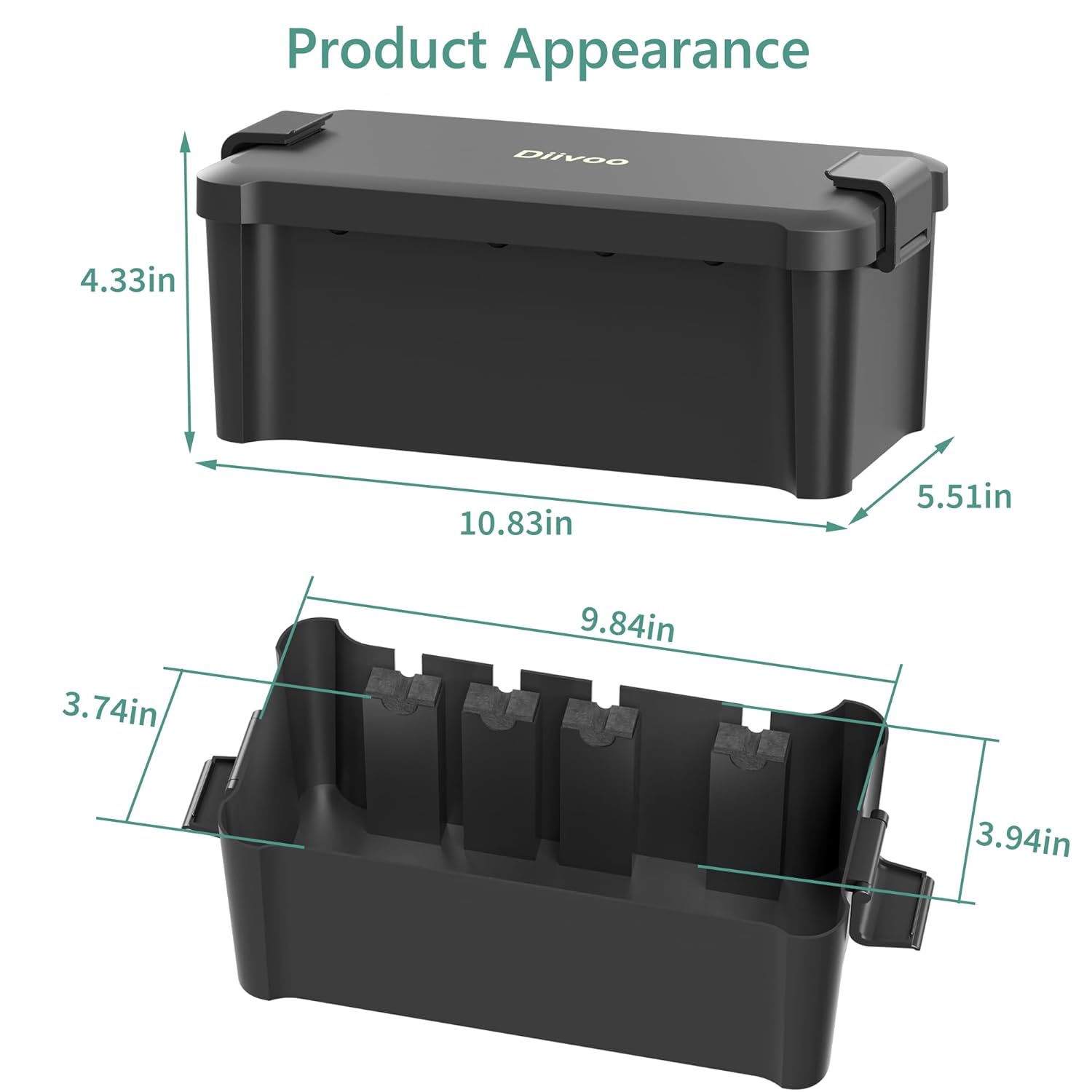 Diivoo Zewnętrzna wodoodporna  – Outdoor Power Board Box recenzja i cena