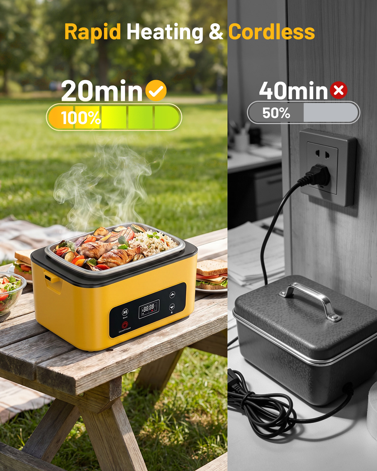 TaskStar Przenośny Podgrzewany – Outdoor Power Supply Box recenzja i cena