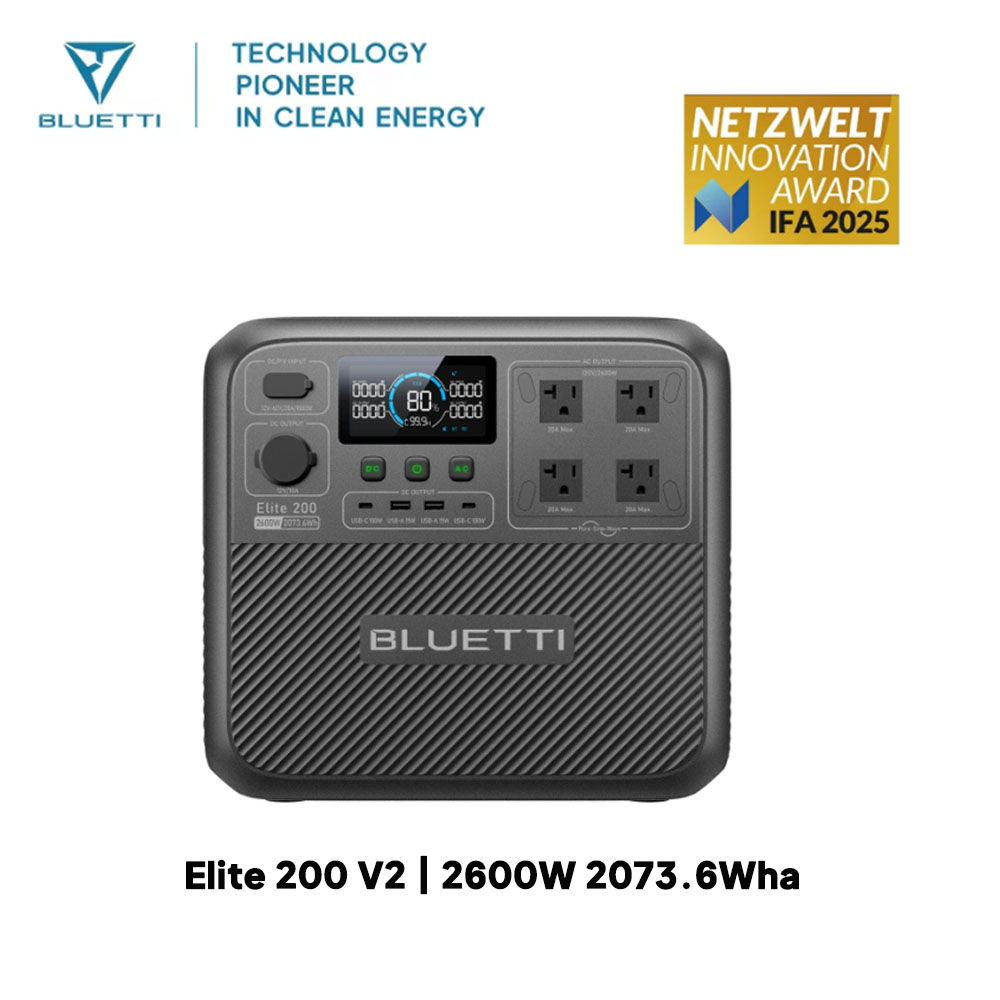 【Renew】BLUETTI Elite 200 V2 Pr – Outdoor Power Tower recenzja i cena