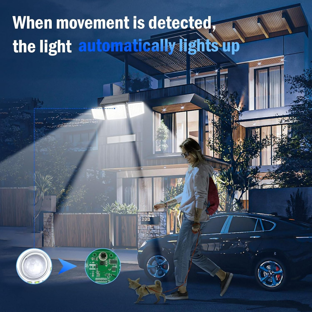 Solarna lampa ścienna LED | Tr – Outdoor Power Outlet Weatherproof recenzja i cena