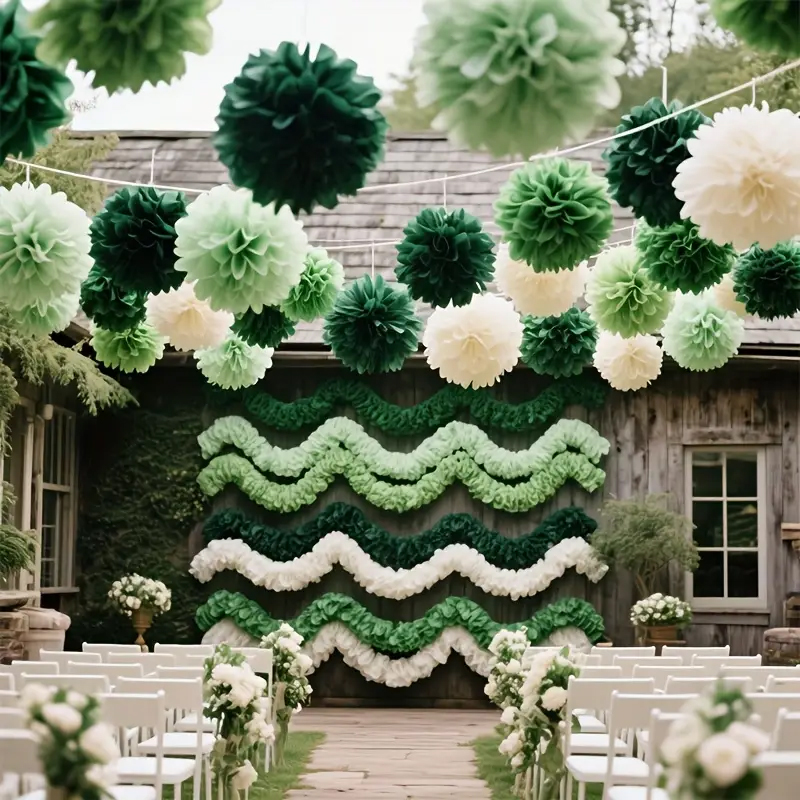 30 sztuk papierowych kulek w s – Outdoor Power For Wedding recenzja i cena
