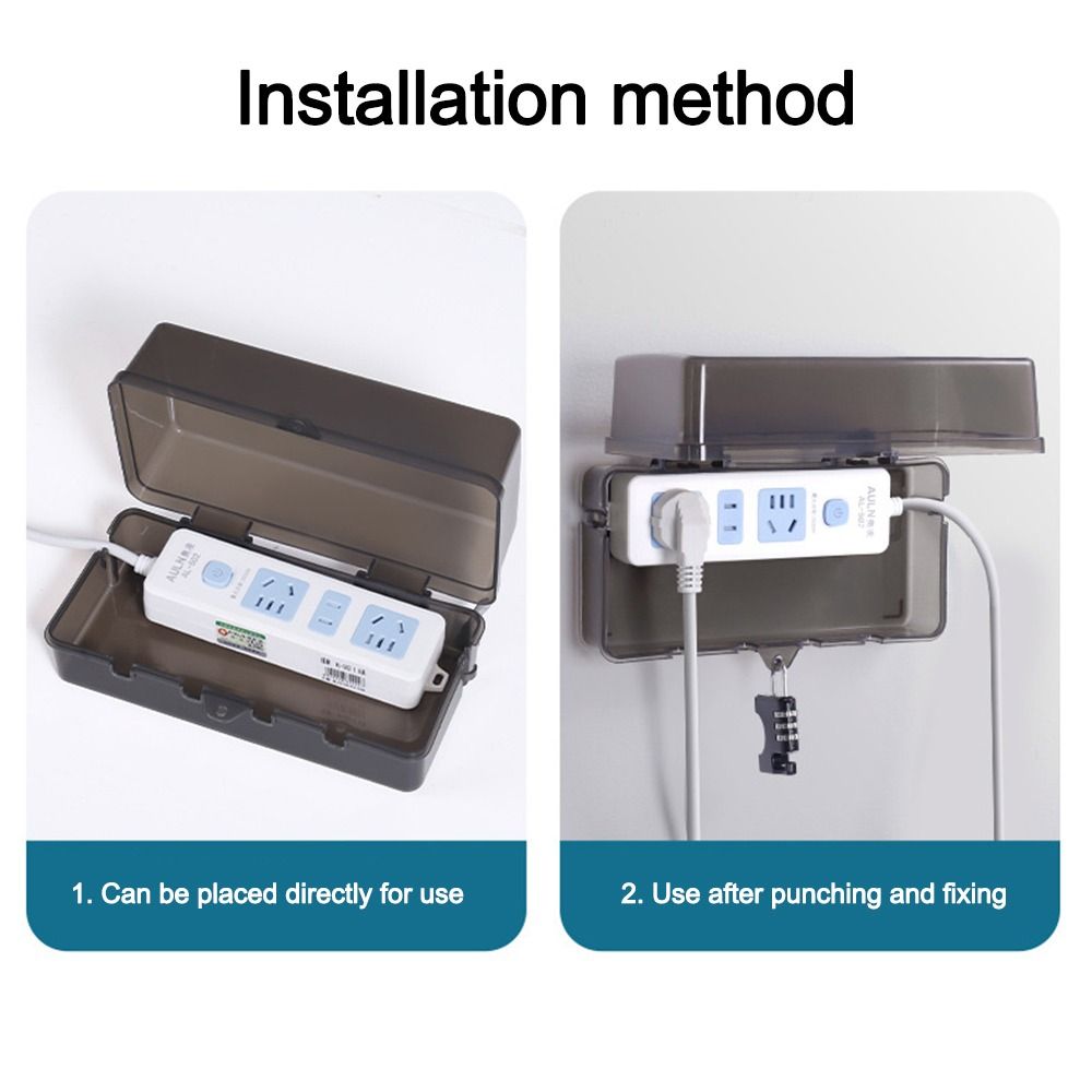 Przenośna Plastikowa Skrzynka  – Outdoor Power Outlet Weatherproof recenzja i cena