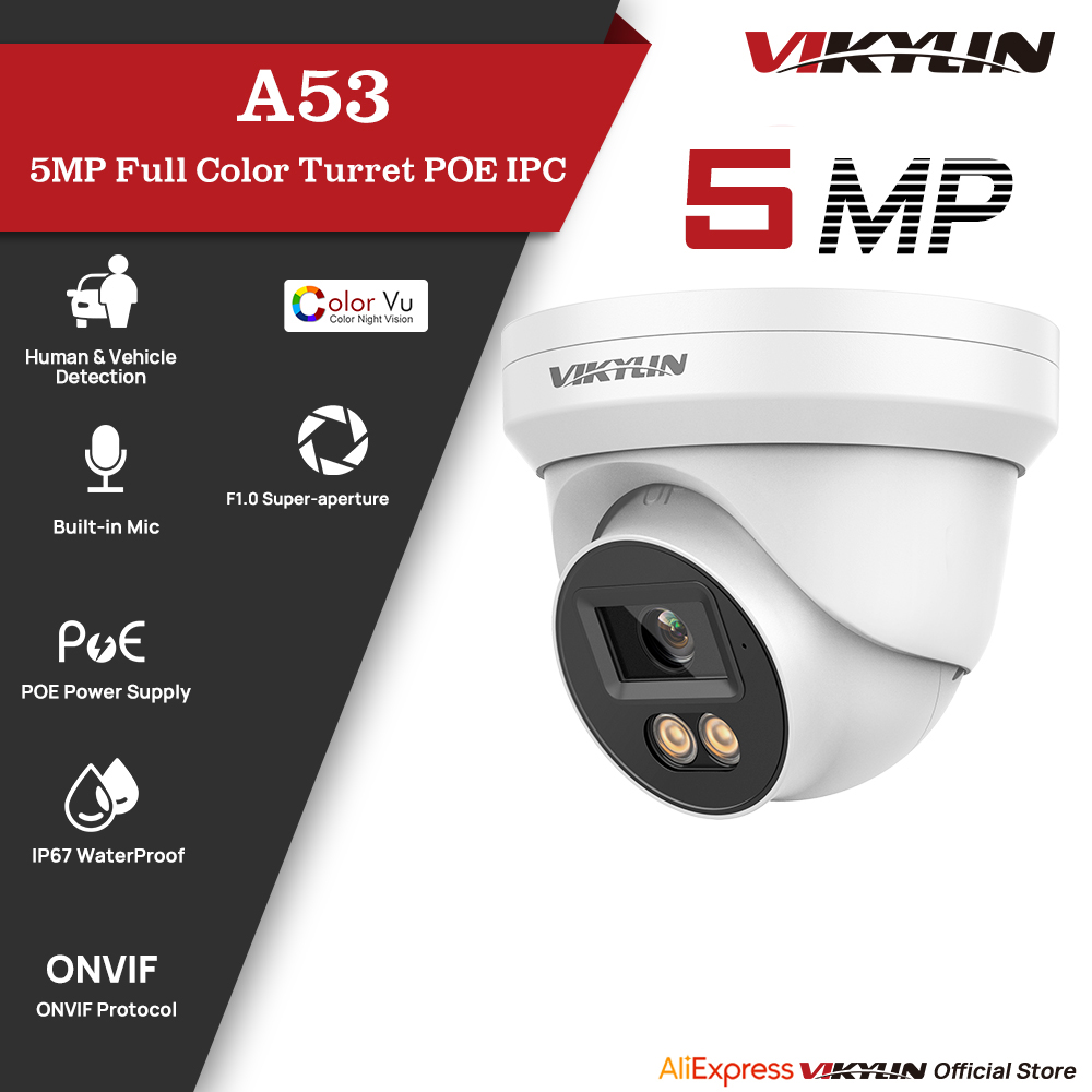 Kamera IP VIKYLIN 5MP z koloro – Outdoor Power G Motion recenzja i cena