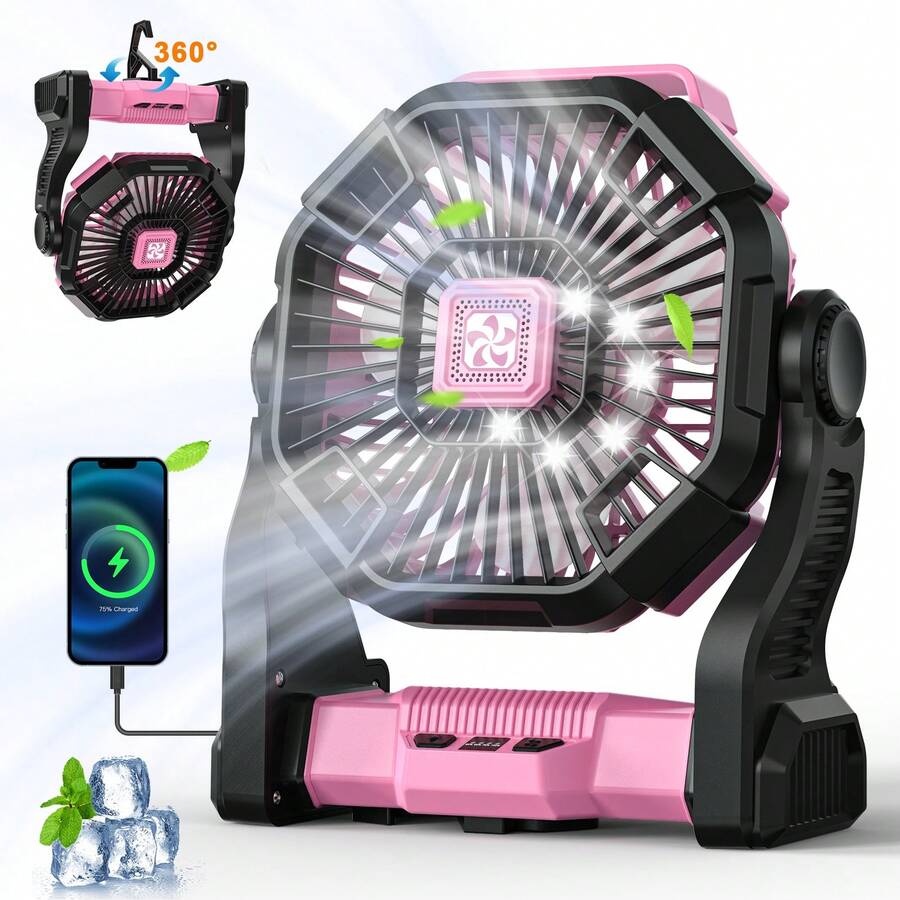 Przenośny wentylator zasilany  – Outdoor Power Timer recenzja i cena