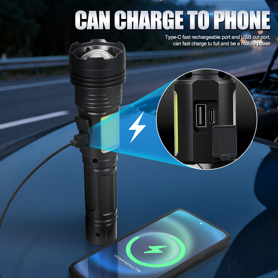 Mocna latarka LED ręczna, łado – Outdoor Usb Power Bank recenzja i cena